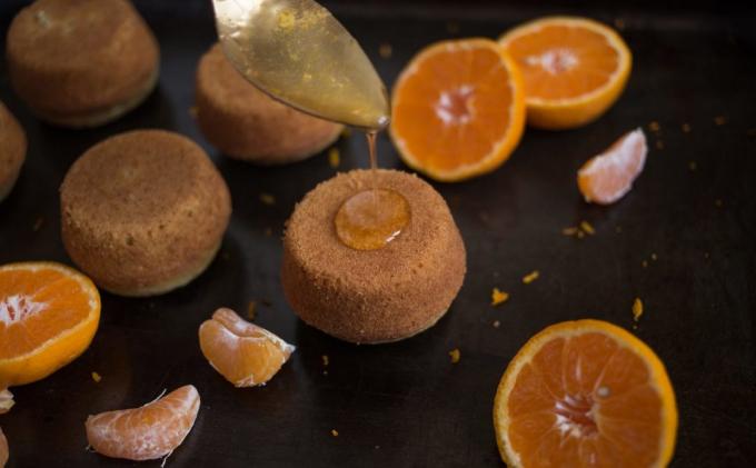 Mandarine Cupcakes: Kleine Kuchen