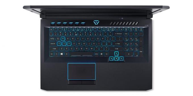 Predator Helios 500: Programmierbare Tastatur