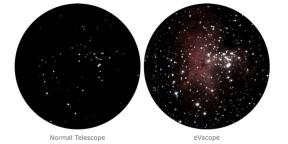 Sache des Tages: eVscope - smart Teleskop, mit der Unterstützung von SETI erstellt