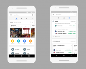 Google Maps obzavolsya neues Design mit schnellen Zugriff auf Verkehrsinformationen