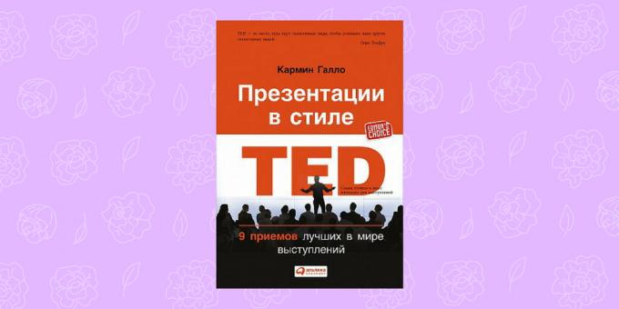 Rabatte auf Bücher. „Die Präsentation Stil TED», Carmine Gallo