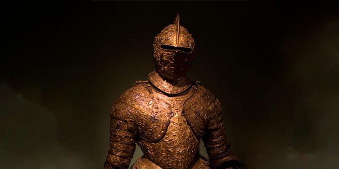 Ritter des Mittelalters trugen keine so schwere Rüstung