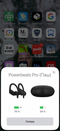 Powerbeats Pro: Interaktion mit iOS