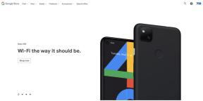 Pixel 4A wird versehentlich auf der Google-Website angezeigt