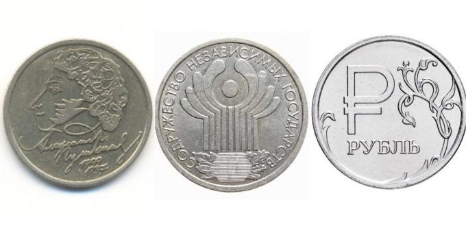 Wie die Münze 1 Rubel verkaufen