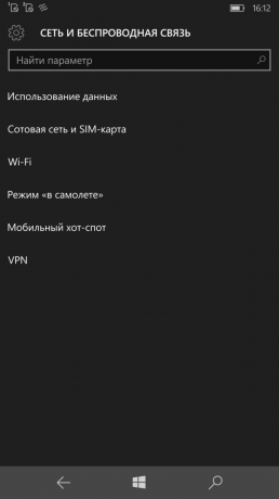Lumia 950 XL: Netzwerk-Setup