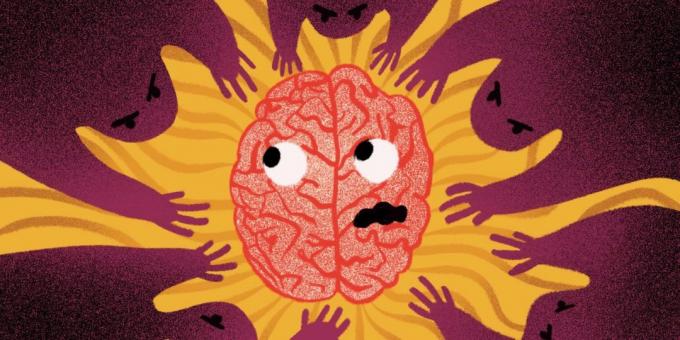 Blutungen im Gehirn: wie Sie Ihr Gehirn entwöhnen zu fürchten