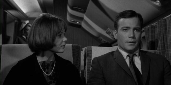 Eine Aufnahme aus der alten Serie "The Twilight Zone"