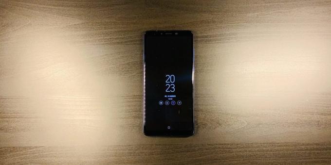 Samsung Galaxy A9: Immer auf dem Display
