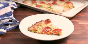 5 Pizza Rezepte Zucchini in dem Ofen und in der Pfanne