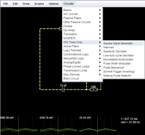 Schaltung Simulator - Emulator Schaltungen in Ihrem Browser