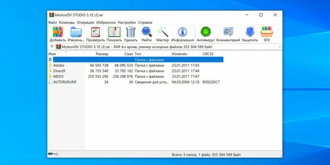 Beste kostenlose Archivierungsprogramme: WinRAR