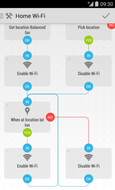 Automatisieren - Anwendung für die Automatisierung von Aufgaben auf Android