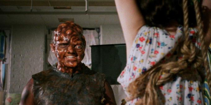 Eine Szene aus dem Film über Mutanten "Toxic Avenger"