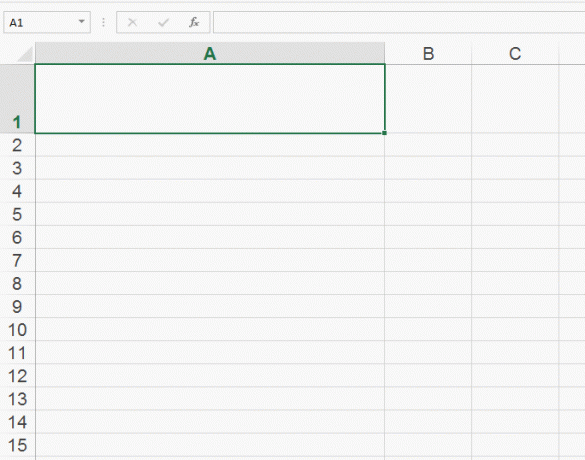 Erzwungene Übertragung von Text in einer Zelle in Excel