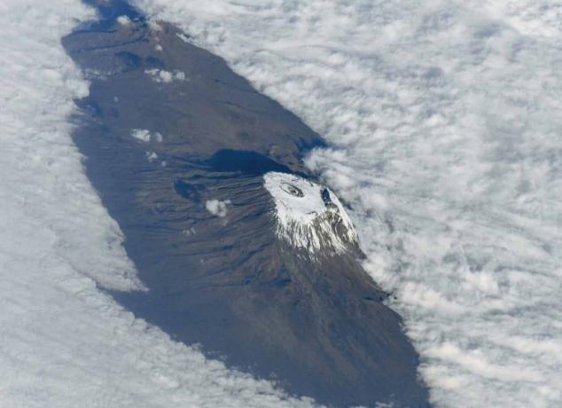 Fotos von der Erde aus dem Weltraum: Kilimanjaro