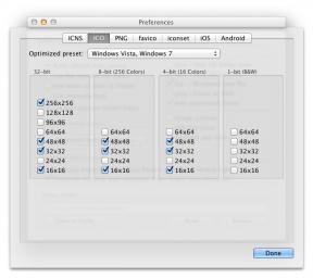 IConvert Icons für OS X: High-Speed ​​Erstellung von Icons von verschiedenen Formaten