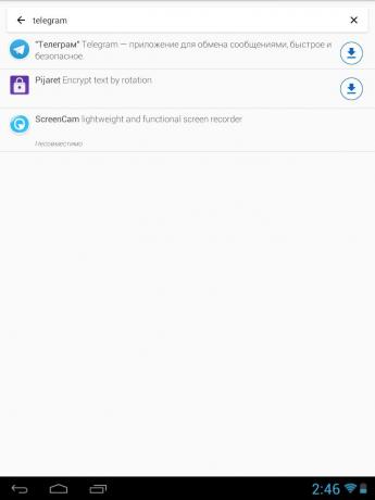 Wie installiert man Telegramm auf Android: F-Droid