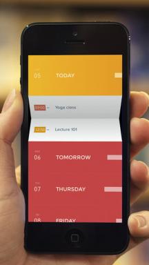 Peek Kalender - ein einfacher Kalender für iOS mit sehr interessanten Features