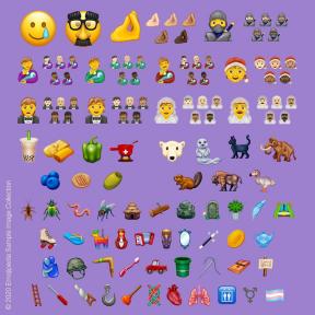 Einführung von 117 neuen Emoji 2020