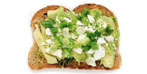 Rezepte: Frühstück Läufer - Toast mit Avocado