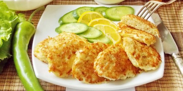 Fischschnitzel mit Weißwein