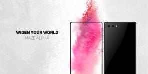 Maze Alpha - ein Smartphone, das Xiaomi Mi Mix trotzt