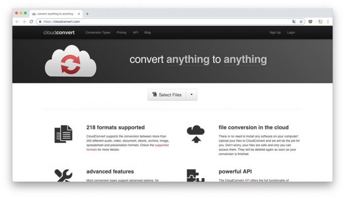 Online-Konverter: CloudConvert