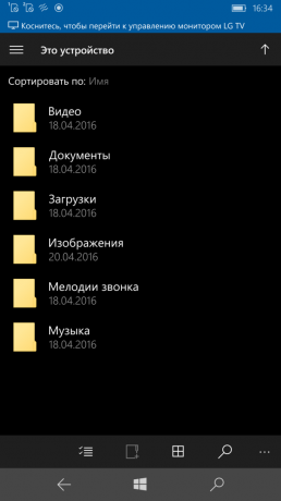 Lumia 950 XL: Datei-Manager