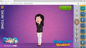 Fox-TV-Kanal hat eine Website ins Leben gerufen, wo Sie Ihren Charakter im Stil von „Family Guy“ erstellen