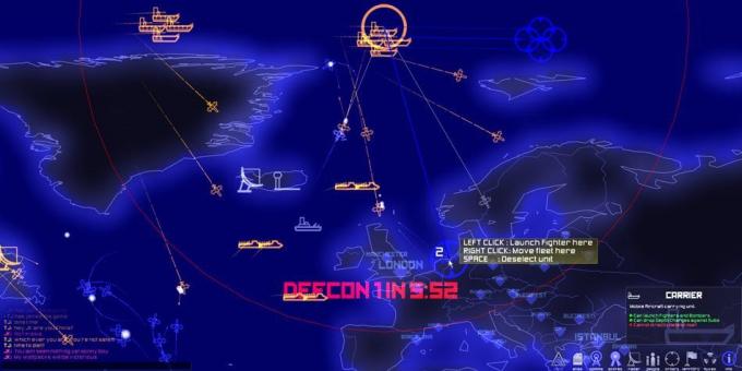 Spiele über den Krieg: DEFCON