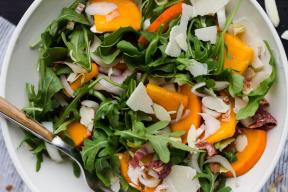 Rezept: Winter gesunde Salate c Persimmon