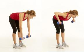 4 Übungen für Frauen, die auf die Stärkung der Muskeln des oberen Rückens gerichtet