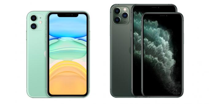 Unterschiede iPhone 11: Screens