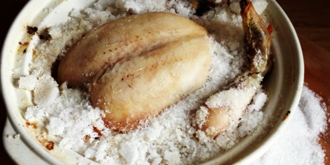 Ente im Ofen: Wie eine Ente in Salz Rezept Martha Stewart braten