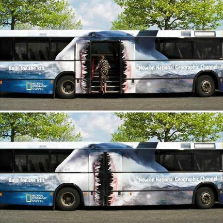 Werbung in Bussen