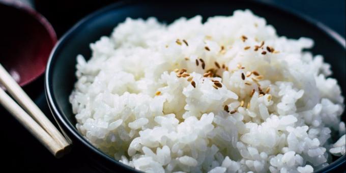 einfache Gerichte: Reis