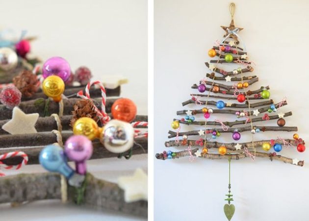 Dekorieren des Weihnachtsbaums: Alternative