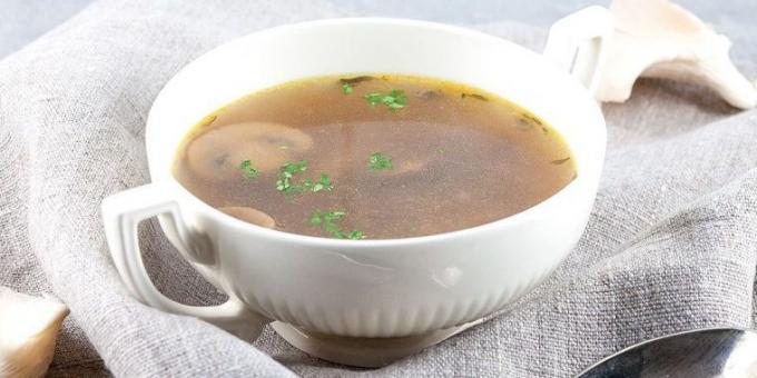Pilzsuppe
