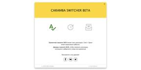Caramba Switcher Layout Schalter kam auf macOS