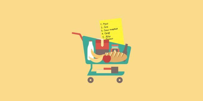 Wie auf Nahrung zu sparen: wie nicht zu viel im Supermarkt zu verbringen
