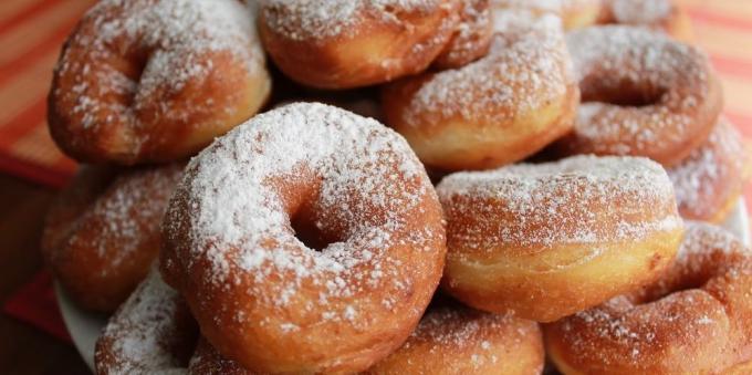 Rezepte Donuts: Curd Donuts