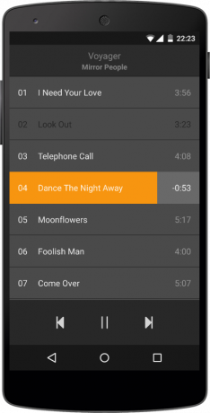 Mixes für Android - ein kompletter minimalistischer Musik-Player