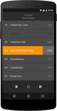 Mischungen - sehr einfach und ein wenig einzigartiger Musik-Player für Android