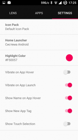 Launcher für Android-Objektiv Launcher 