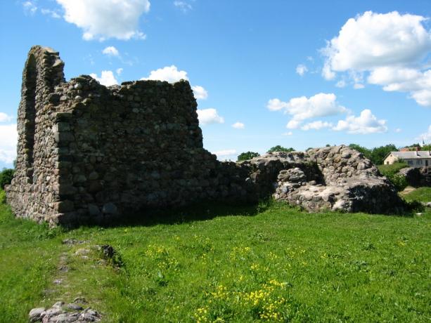 Ruinen in Rezekne