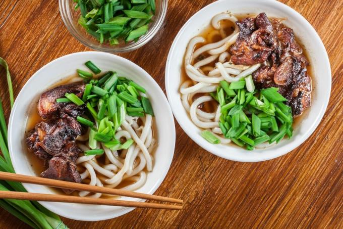 Ramen mit Rindfleisch