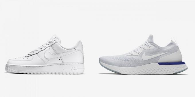 Neue Schuhe: Nike Air Force 1 und die Nike Epische Reagieren