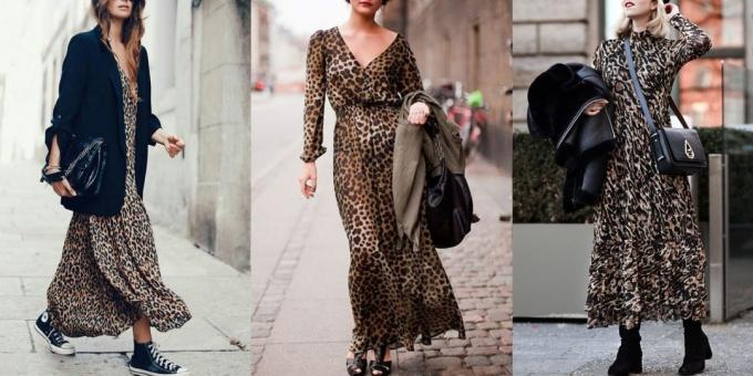 Fashion Kleid 2019 mit Leopardenmuster