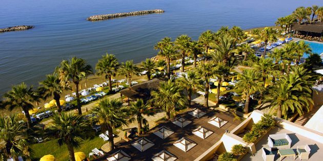 Hotels für Familien mit Kindern: Hotel Palm Beach 4 *, Larnaca, Zypern